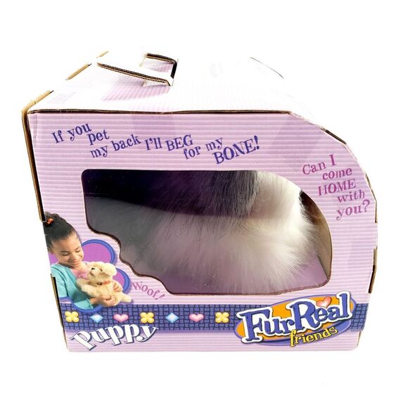 Tiger Electronics Fur Real Friends Electronic Puppy Talks Tail Wags Sits Sealed - Picture 7 of 9